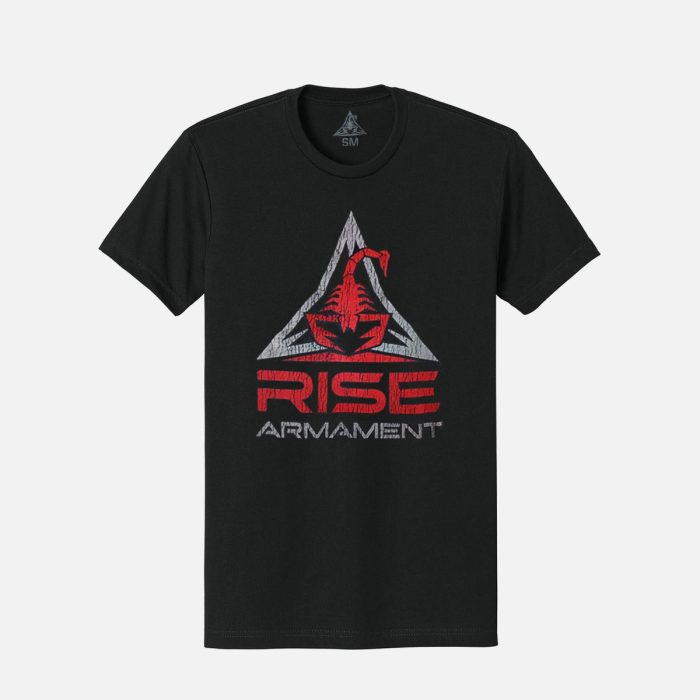 RISE Armament Logo T-shirt - Black