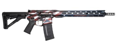 RISE Armament Legacy American Flag AR-15 rifle, right
