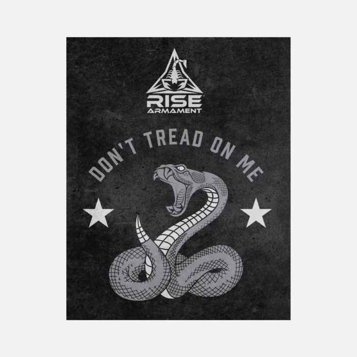 RISE Armament "Don't Tread on Me" Poster