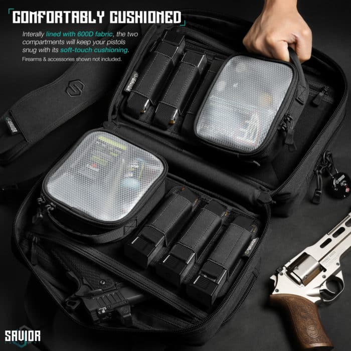 Savior Specialist Series 2-Gun Mini Range Bag