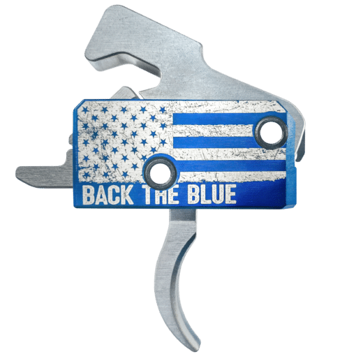 Back the Blue Trigger Curved