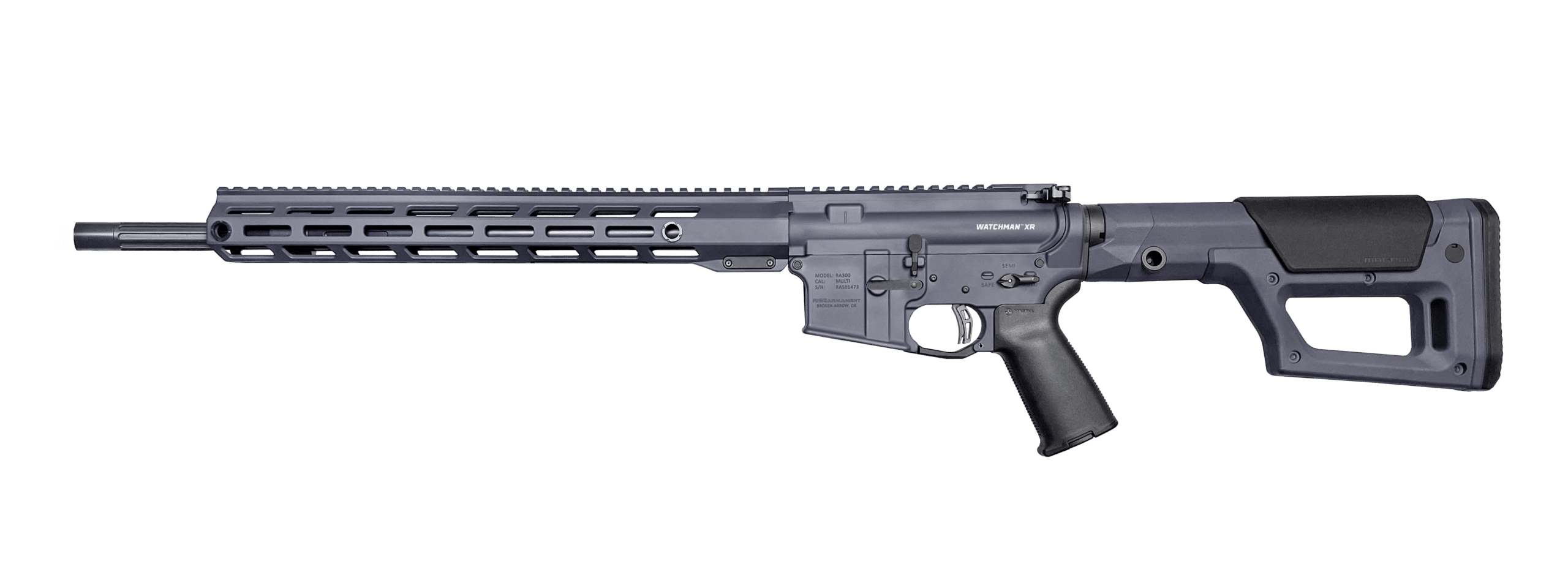 WATCHMAN™ XR in 22 ARC AR-15 Rifle Dark Gray-Right