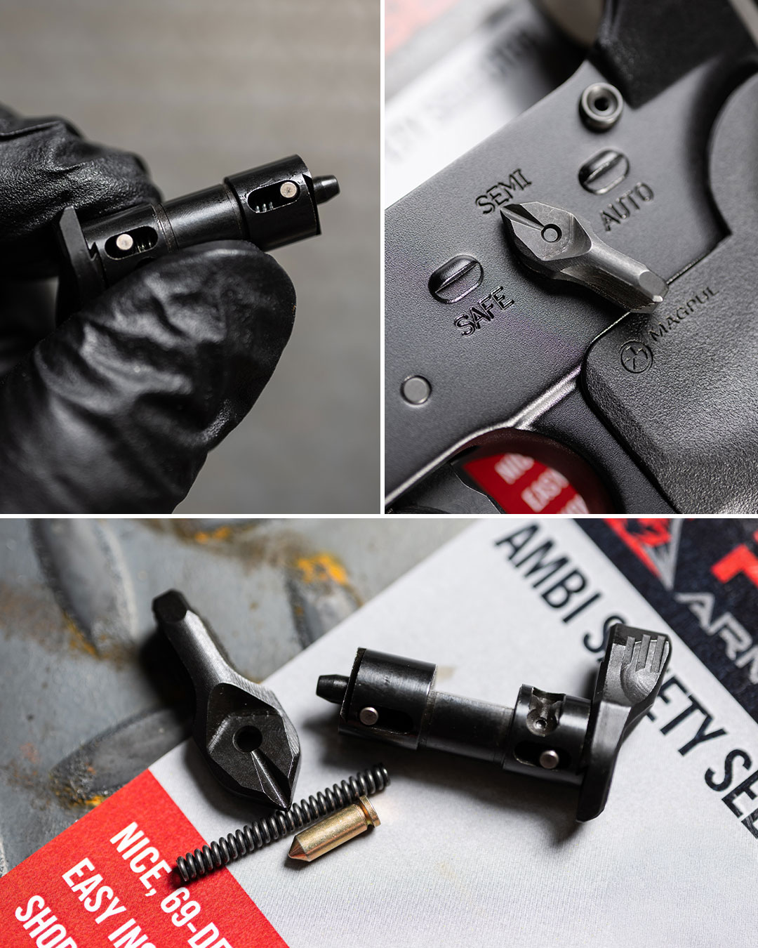 RISE Ambidextrous Safety Selector - RISE Armament
