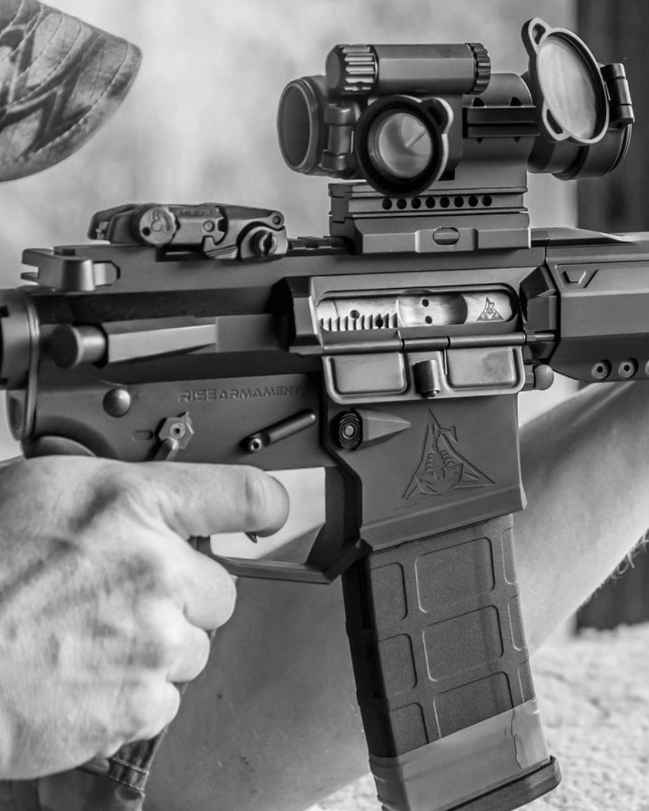 RISE Armament Black and White Patch