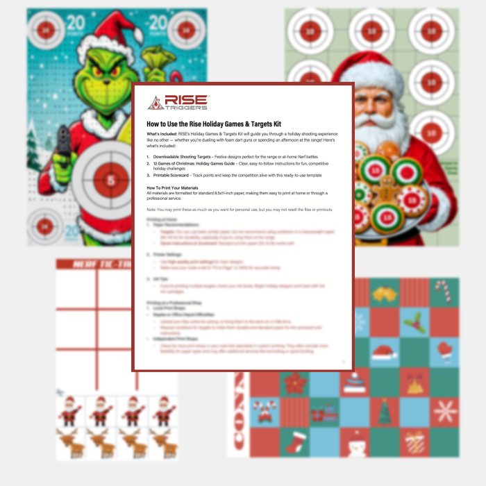 RISE Holiday Games & Targets Kit