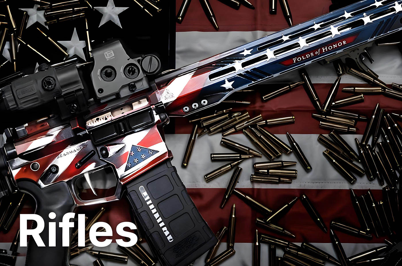 American AR-15 Rifle