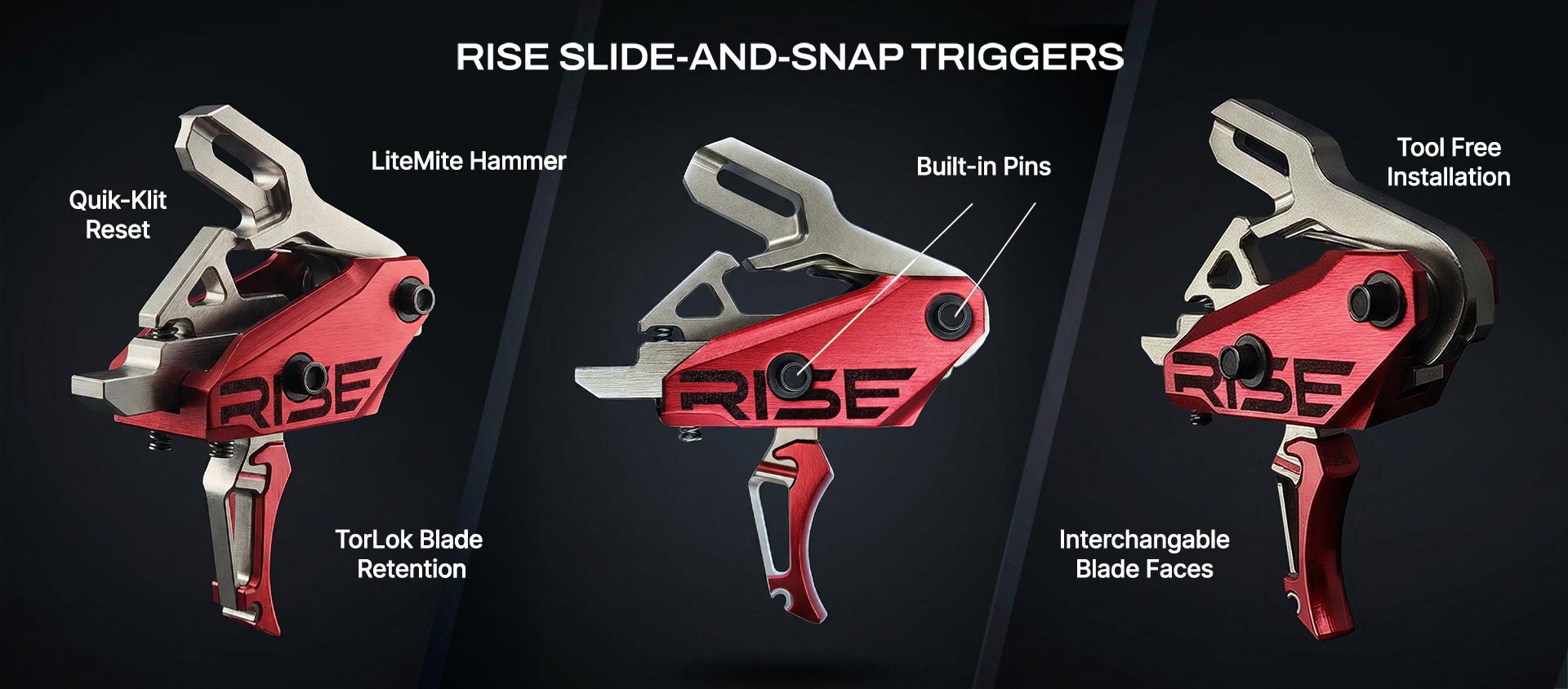 Slide-and-Snap Triggers