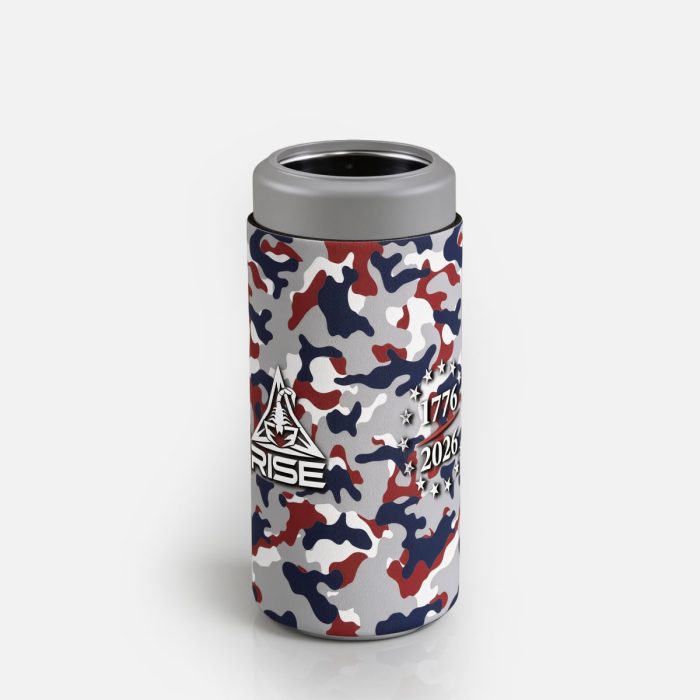 RISE 1776/2026 Slim Can Cooler