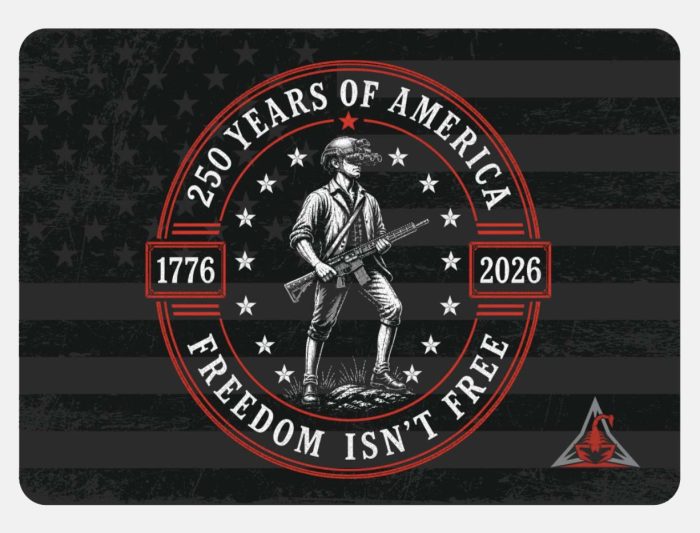 RISE 250 Years of America Gun Mat