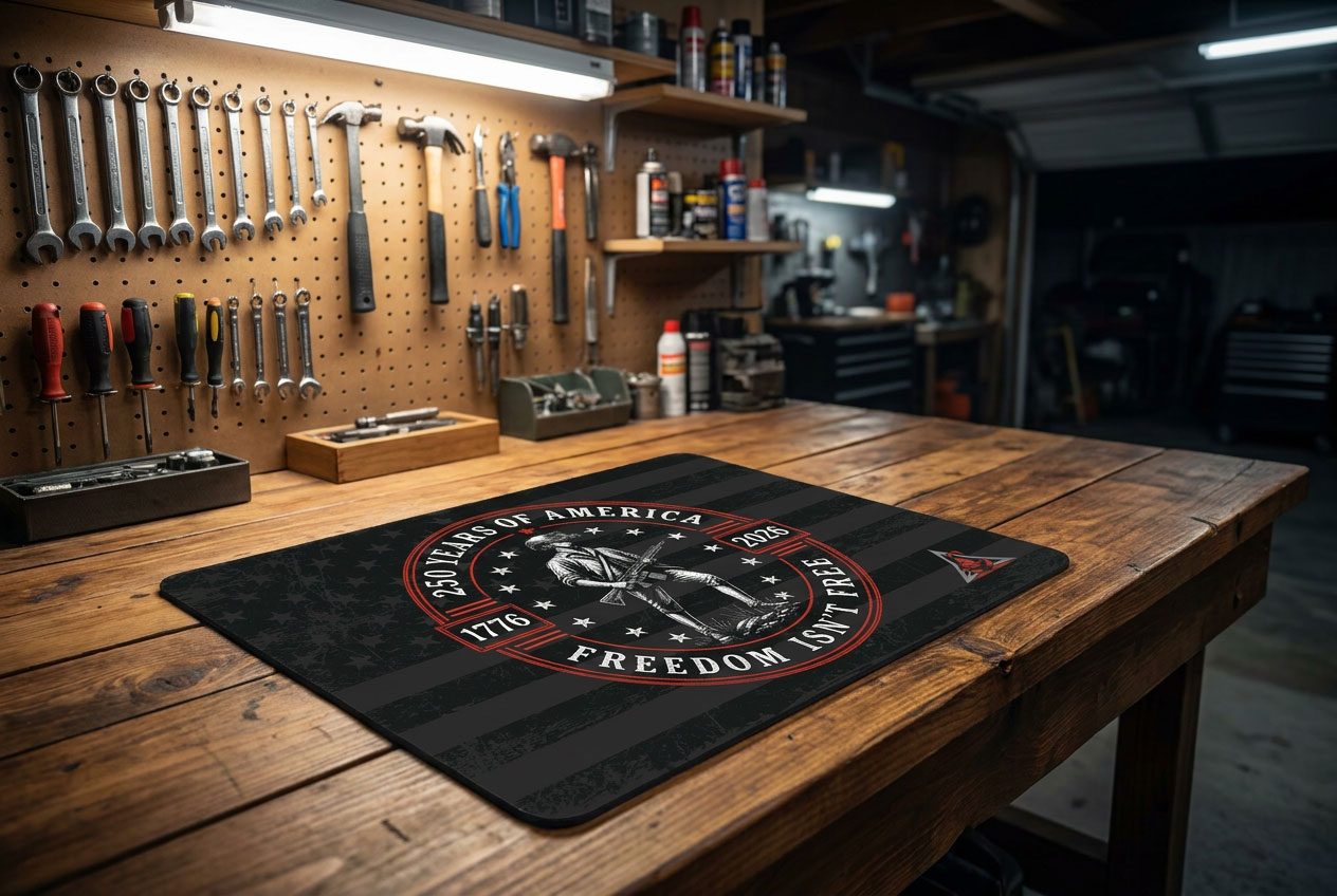 RISE 250 Years of America Gun Mat
