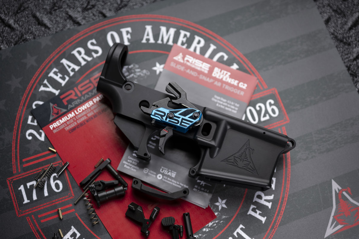 RISE Blitz Defense G2 Slide-and-Snap AR Trigger