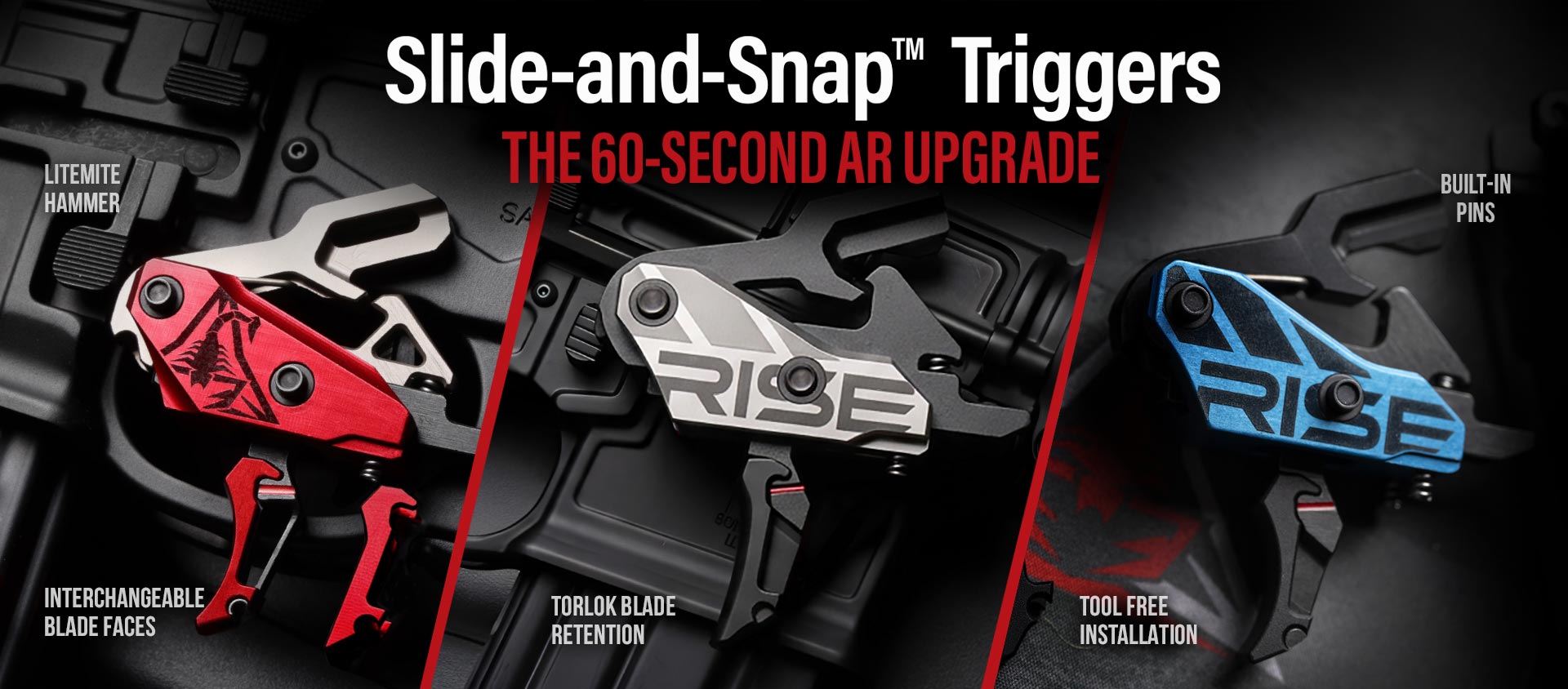 Slide-and-Snap AR Triggers