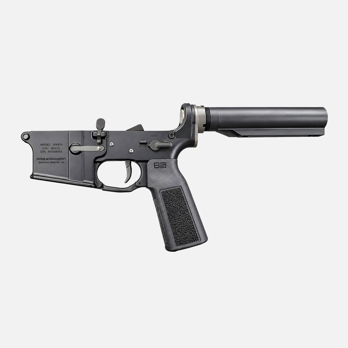 RISE AR-15 Complete Lower Receiver with Rave 140 Trigger